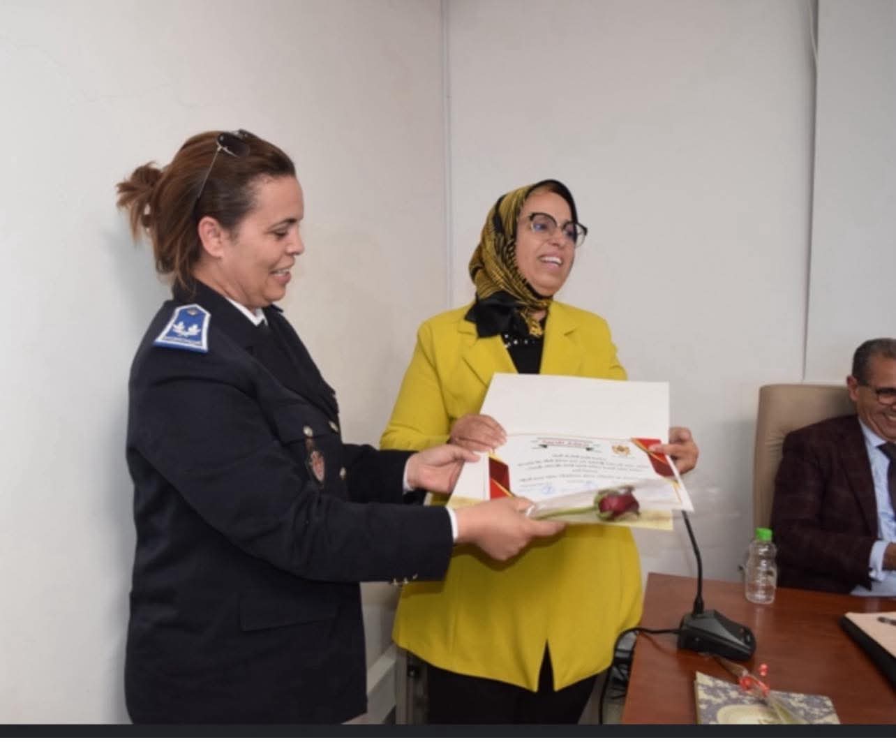 FB_IMG_1767273186808 الرحامنة...ترقية مستحقة للمرأة المغربية في صفوف رجال الأمن بإقليم الرحامنة